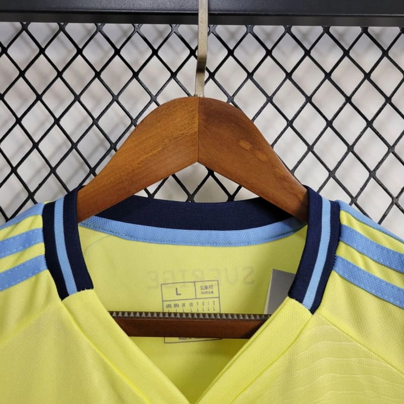 Sweden 2024 Home Stadium Jersey - Fans Version - Unitedfutballjersey