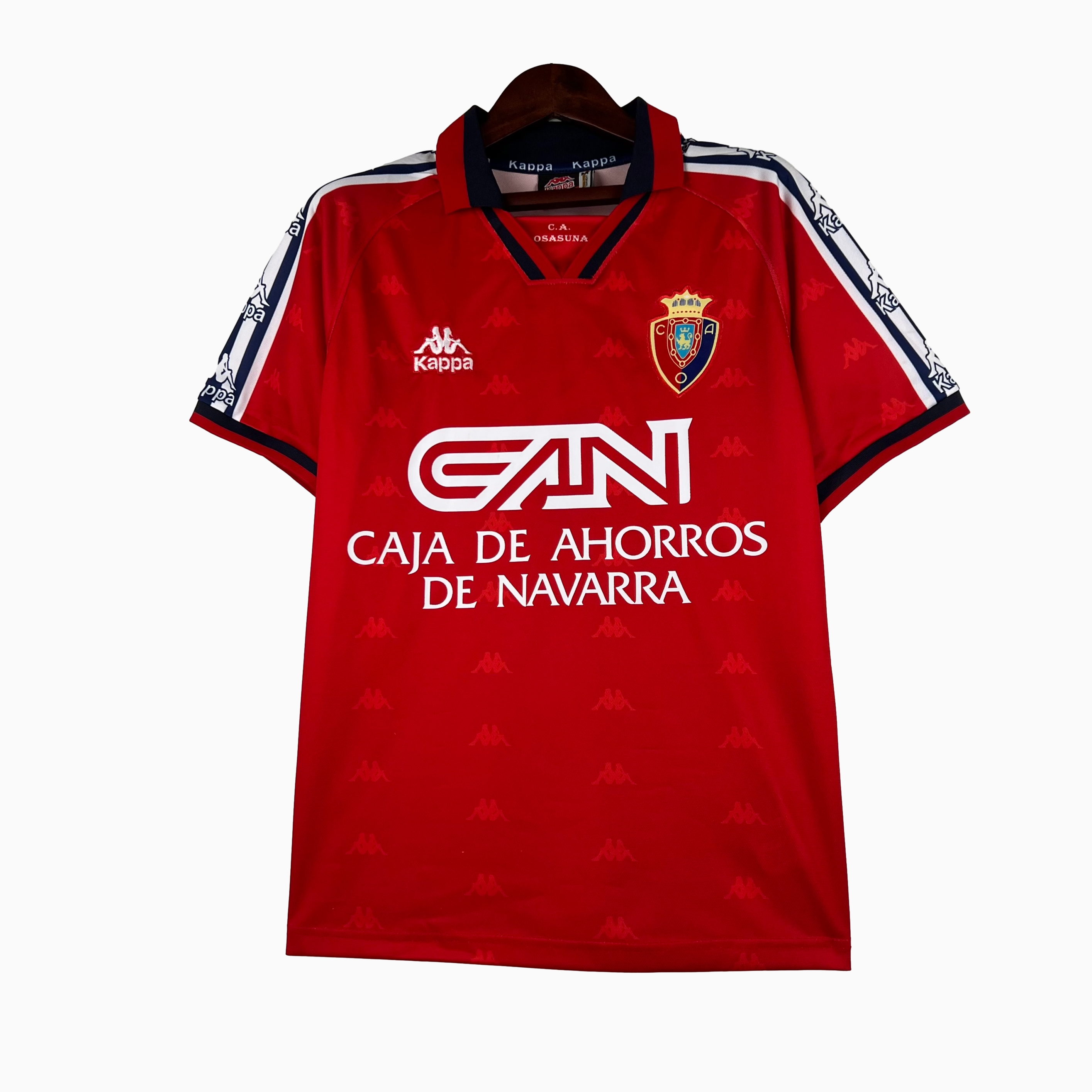 Retro Osasuna 1995-97 Home Stadium Jersey - Unitedfutballjersey