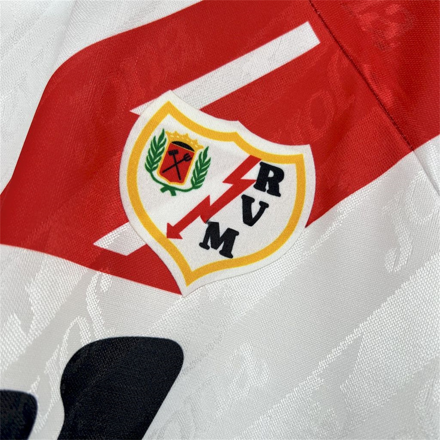 Retro Rayo Vallecano 1994-95 Home Jersey - Unitedfutballjersey