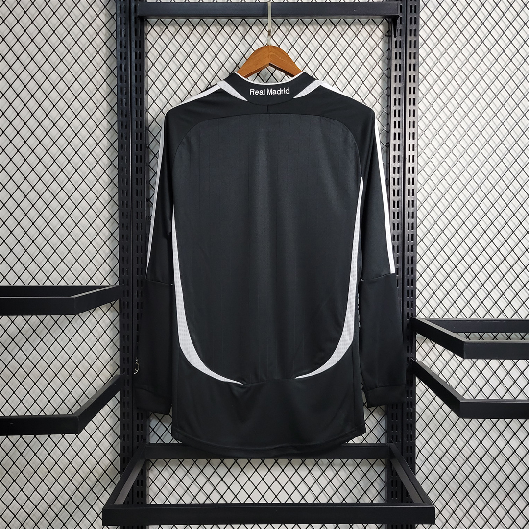 Real Madrid Retro 06-07 Away Long Sleeve Jersey - Unitedfutballjersey