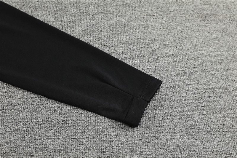 Manchester City 23-24 Kids Long Sleeve Training Set Black - Unitedfutballjersey