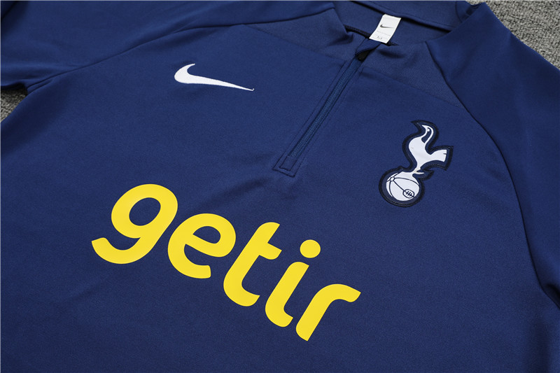 Tottenham Hotspur 23-24 Long Sleeve Training Set -Totten Blue - Unitedfutballjersey