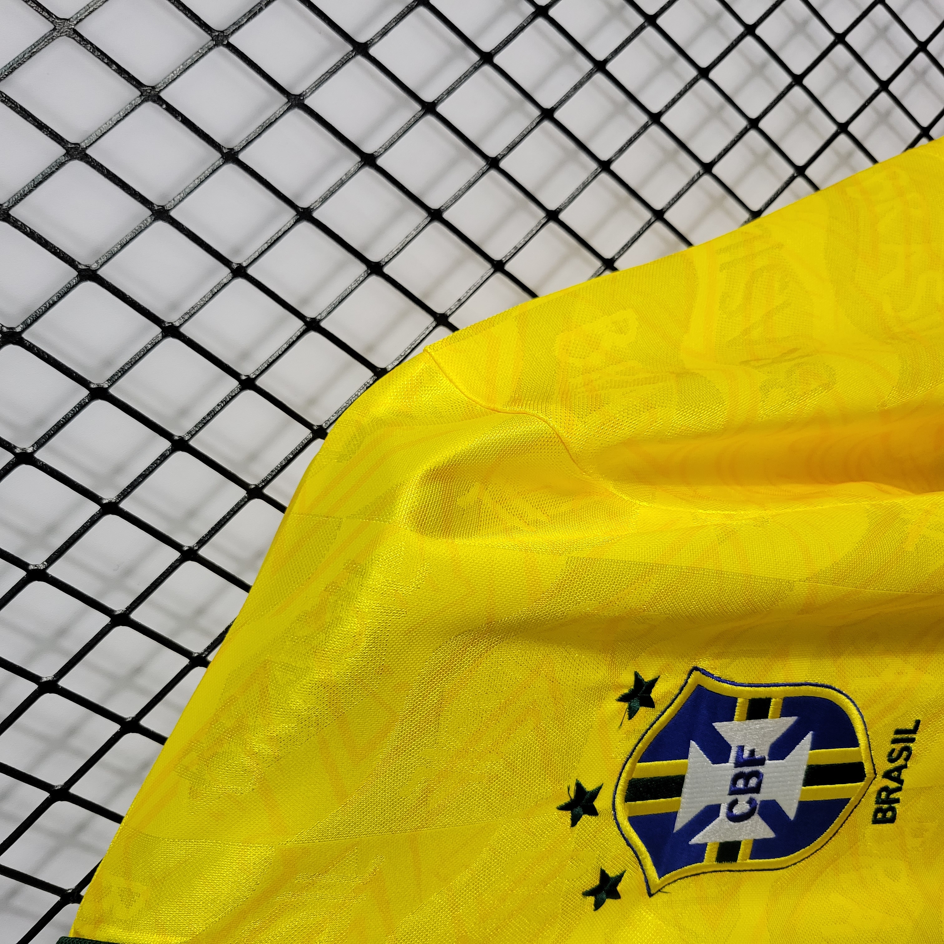 Retro Brazil 1991-93 Home Stadium Jersey - Unitedfutballjersey