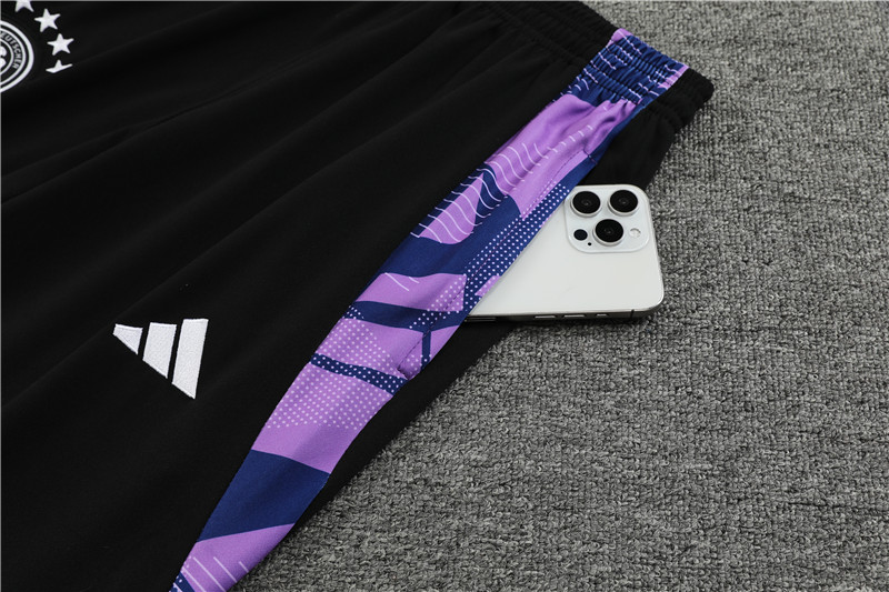 Germany 2024 Long Sleeve Training Set - Purple With Black - Unitedfutballjersey