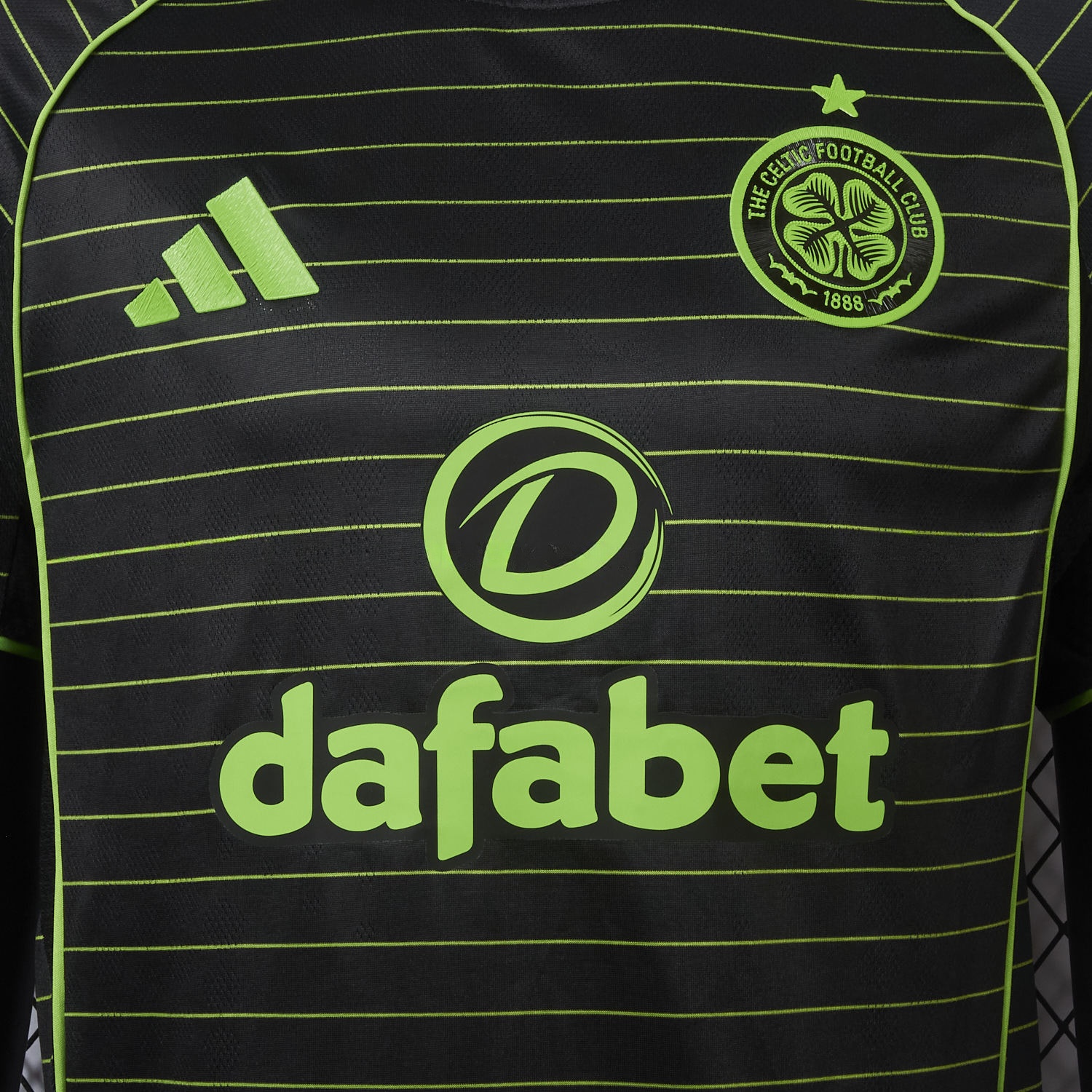 Celtic 25-26 Away Black Jersey - Player Version - Unitedfutballjersey
