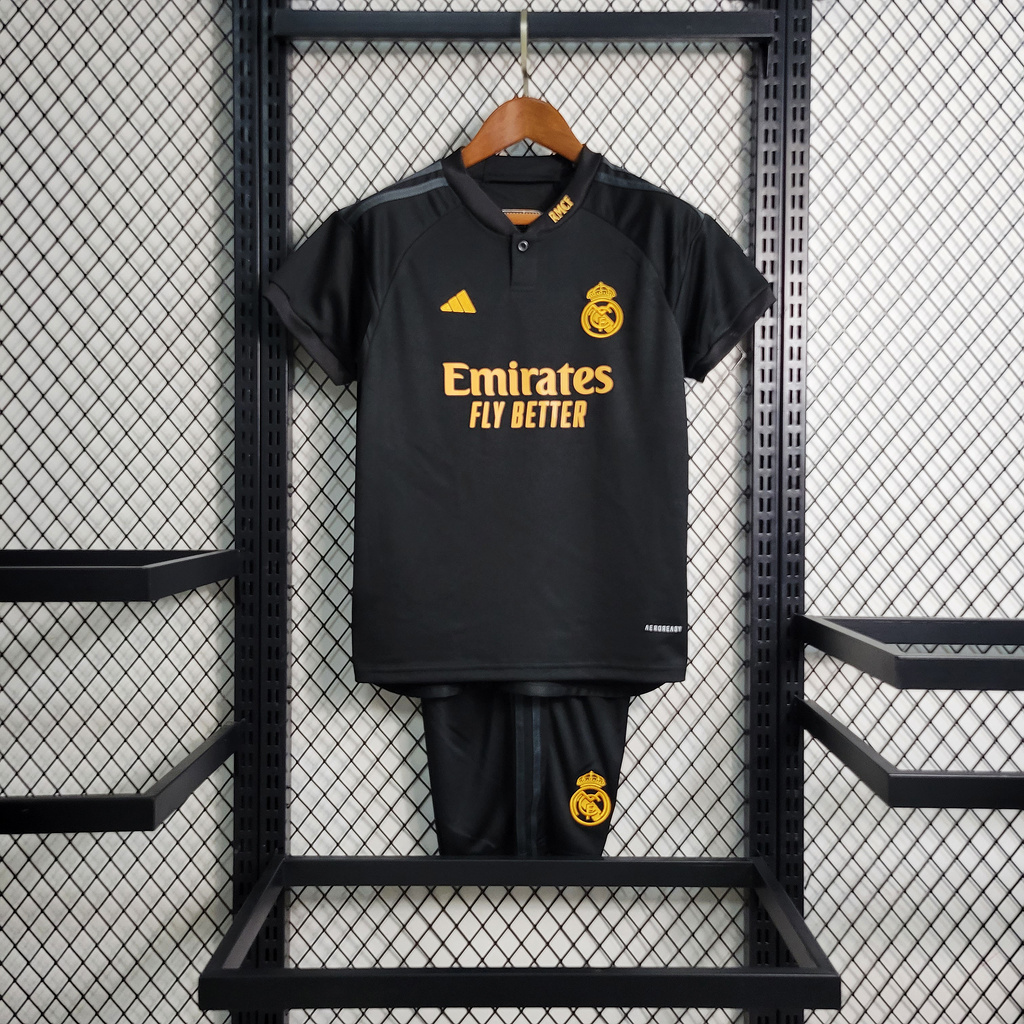 Real Madrid 23-24 Third Kids Kit - Unitedfutballjersey