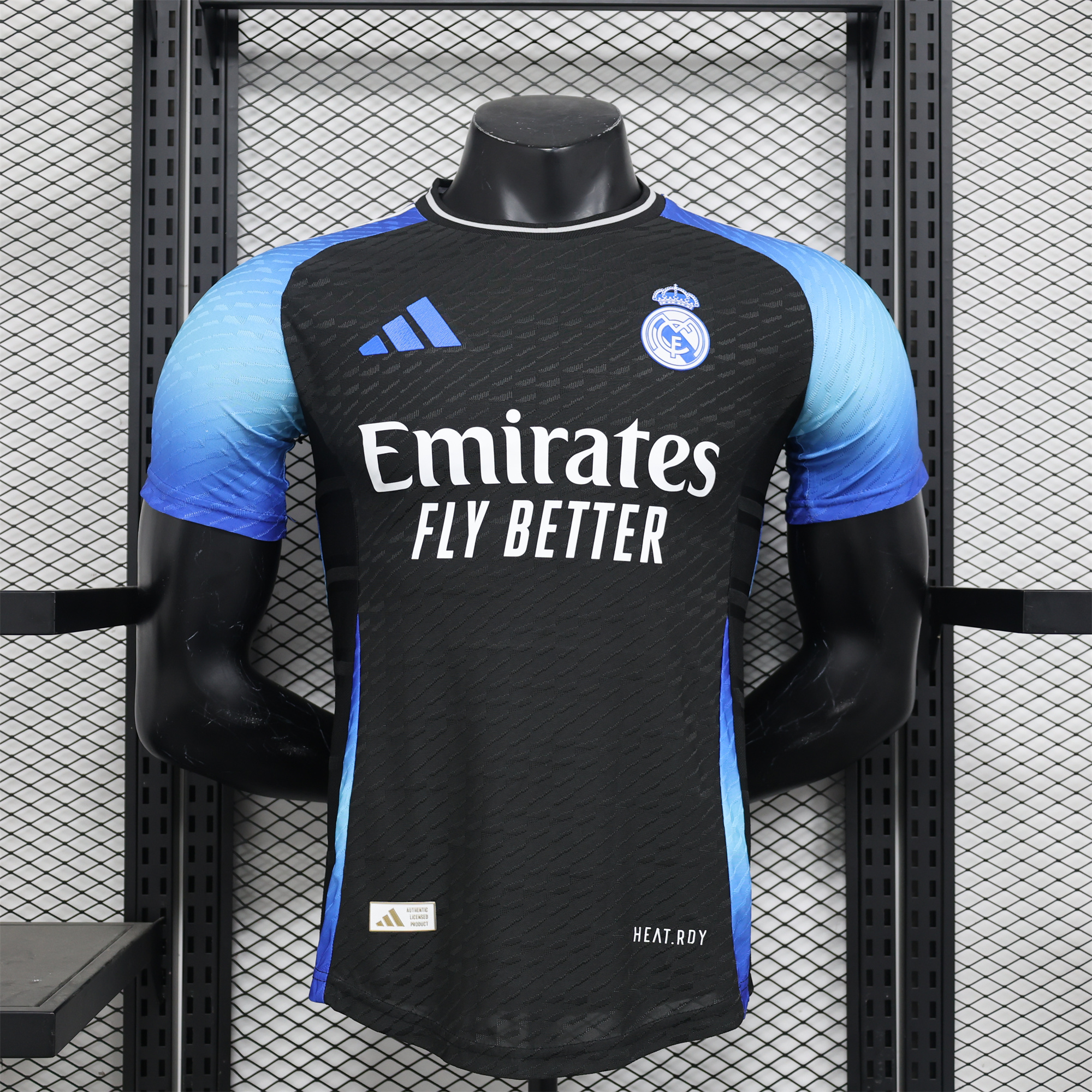Real Madrid 24-25 Black Blue Special Edition Jersey - Player Version - Unitedfutballjersey