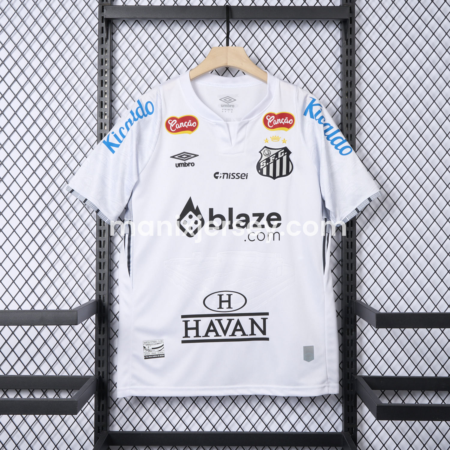 Santos 25-26 Home Jersey With Sponsors - Fans Version - Unitedfutballjersey