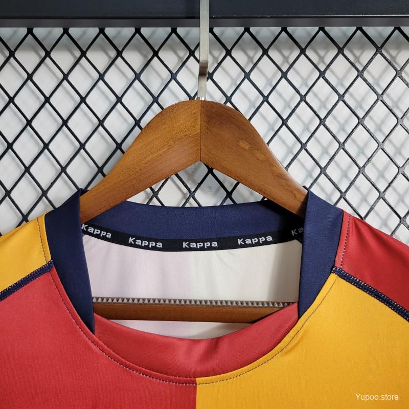 Retro Roma 2001-02 European Home Jersey - Unitedfutballjersey