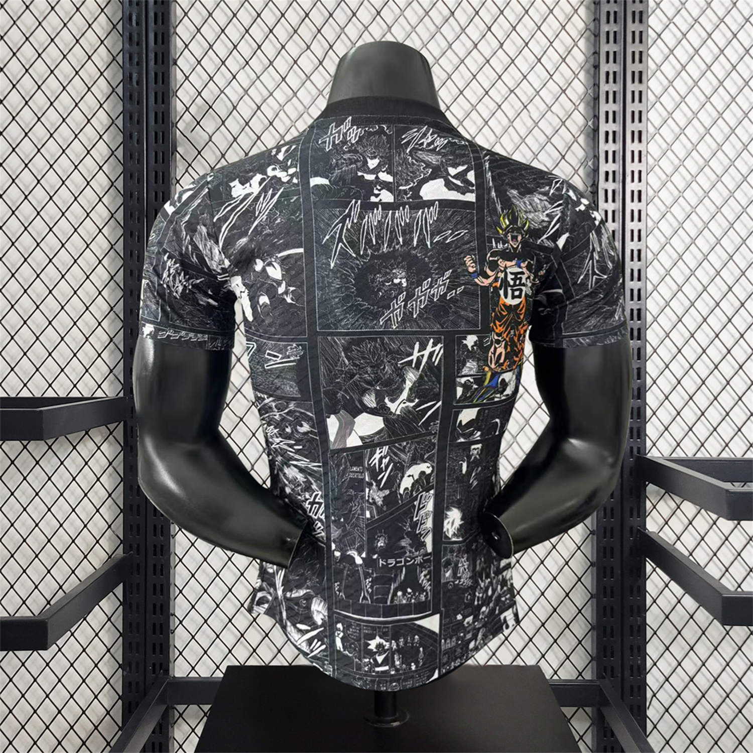 Japan 25-26 Muscle Saiyan Black Special Jersey - Player Version - Unitedfutballjersey