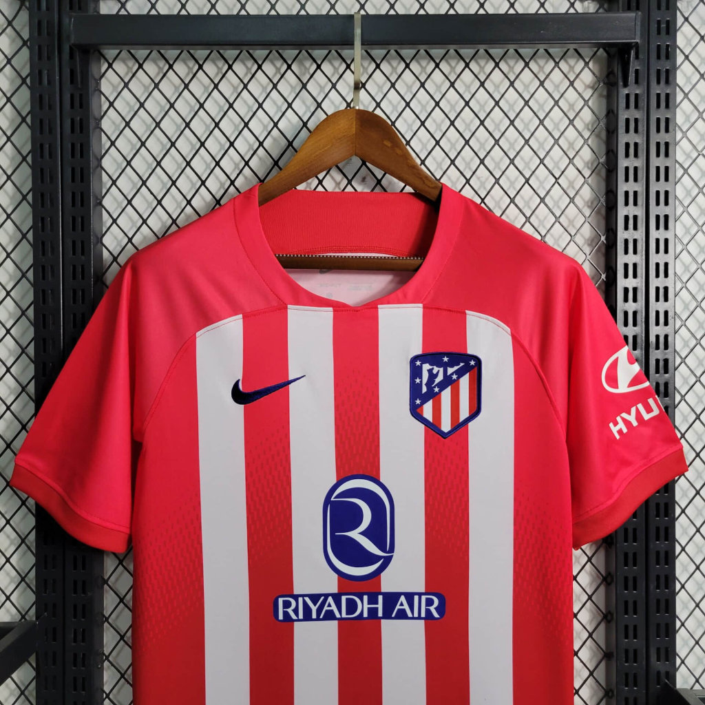 Atletico Madrid 23-24 Home Stadium Jersey - Fans Version - Unitedfutballjersey