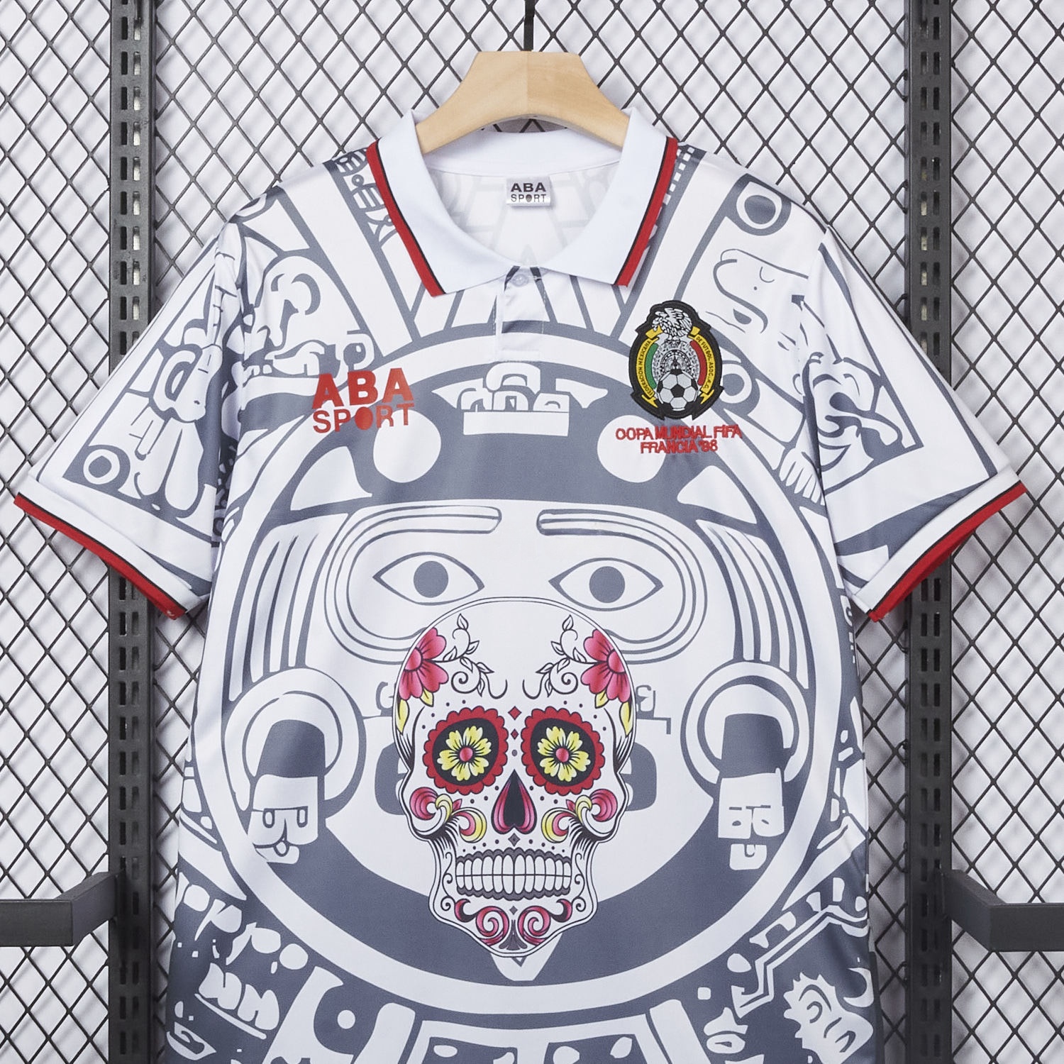 Retro Mexico 1998 Away Grey Special Edition Jersey - Unitedfutballjersey