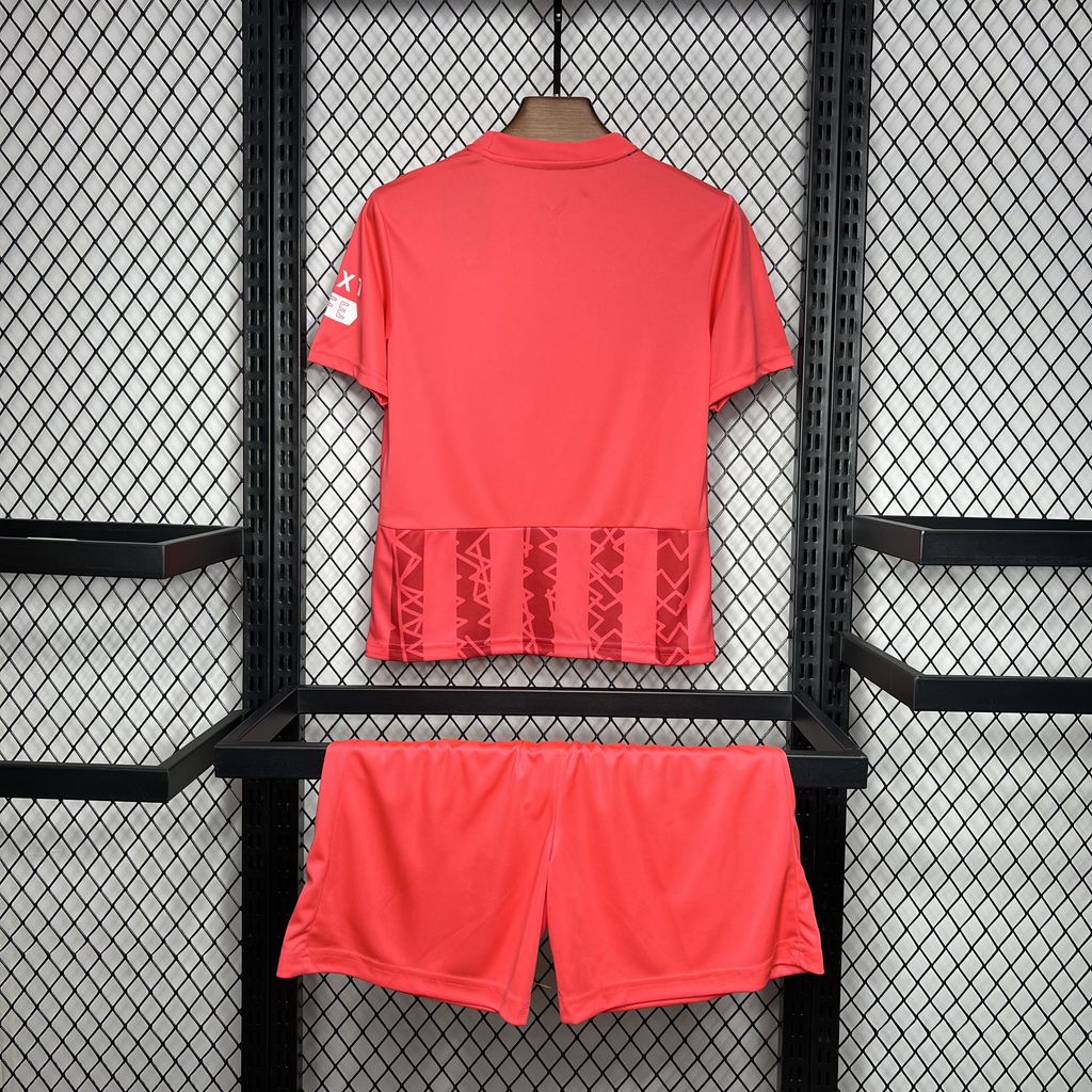 Glasgow Rangers 24-25 Red Goalkeeper Kids Kit - Unitedfutballjersey