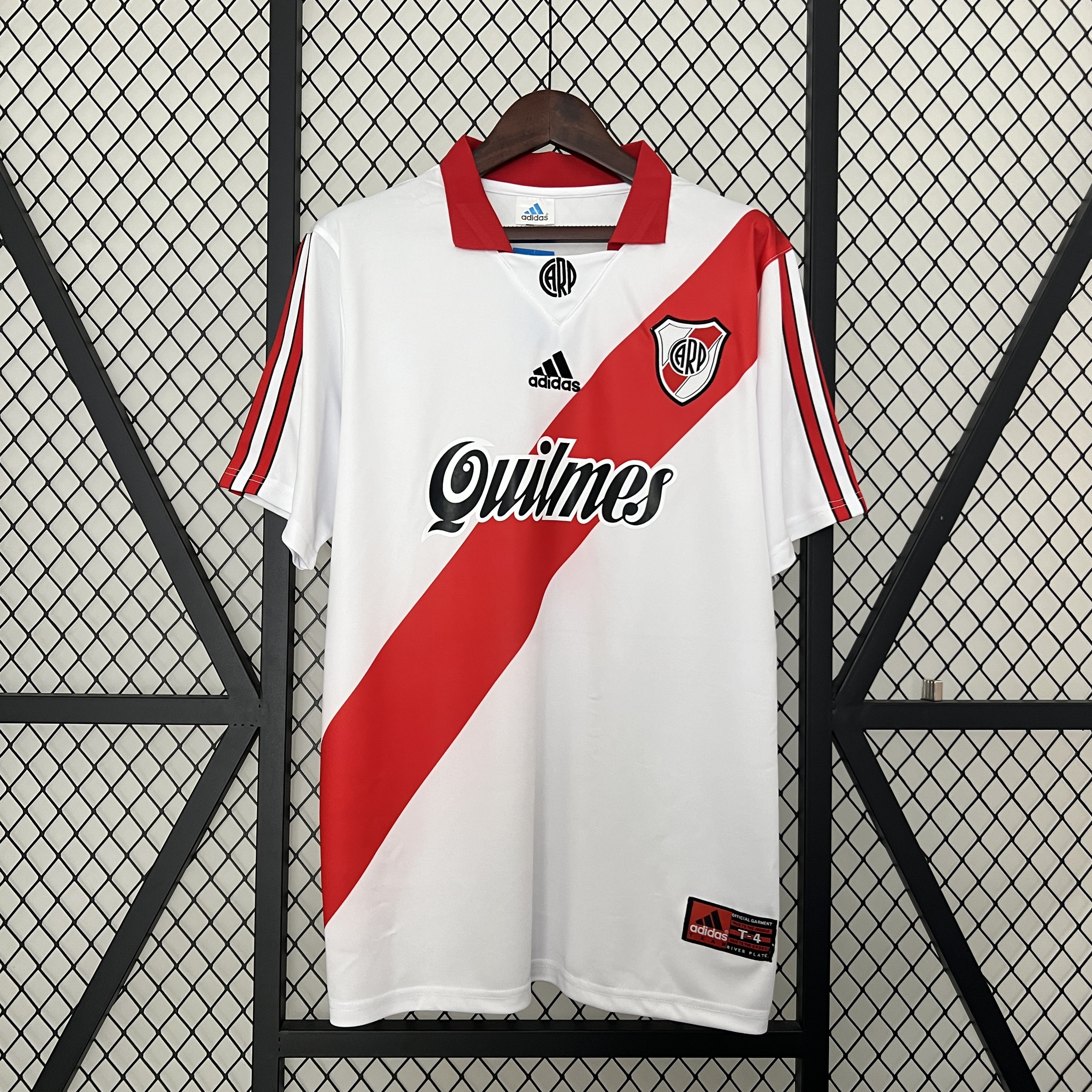 Retro River Plate 1998-99 Home Stadium Jersey - Unitedfutballjersey