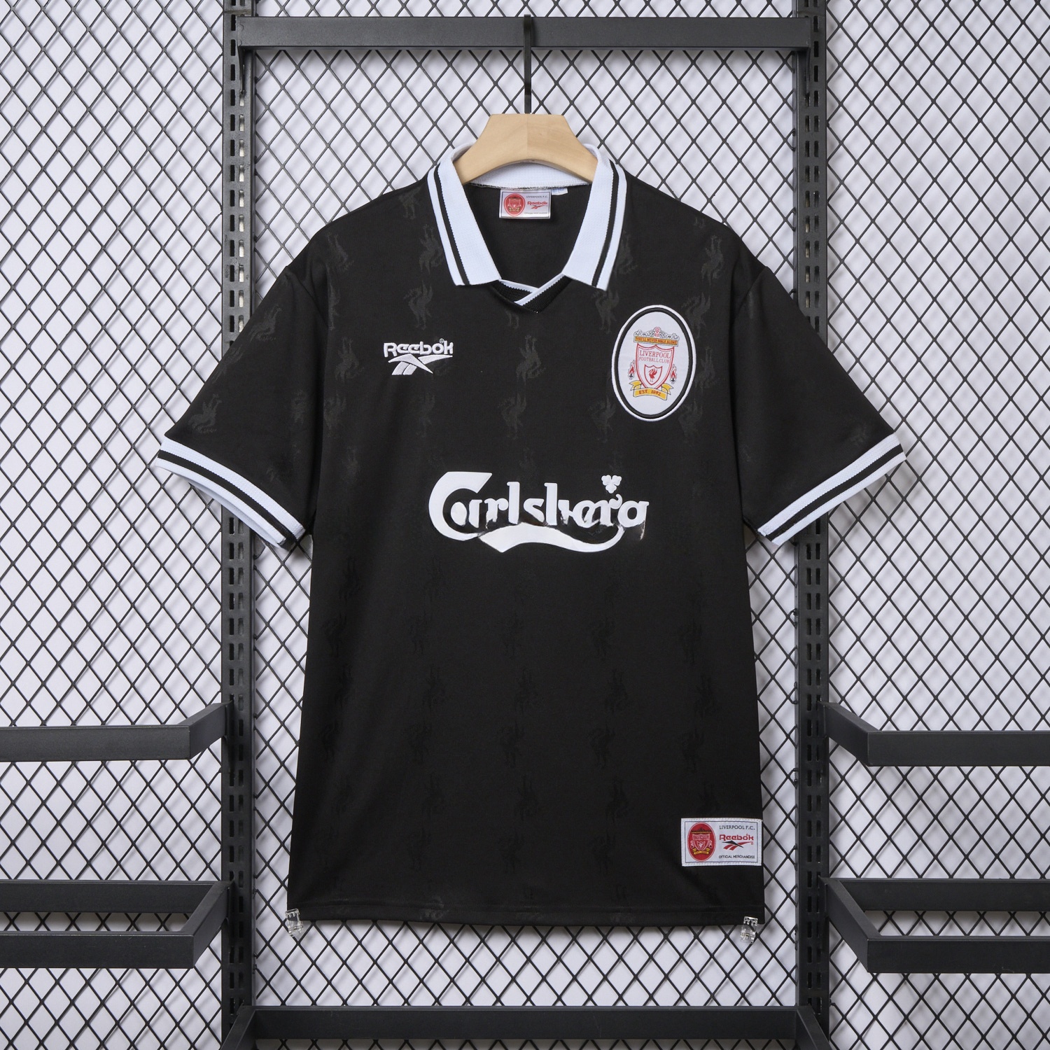 Retro Liver.pool 1996-97 Black Special Jersey - Unitedfutballjersey