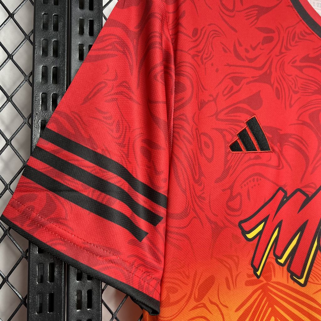 INT M.A.M 24-25 Red Leaves Special Edition Jersey - Fans Version - Unitedfutballjersey