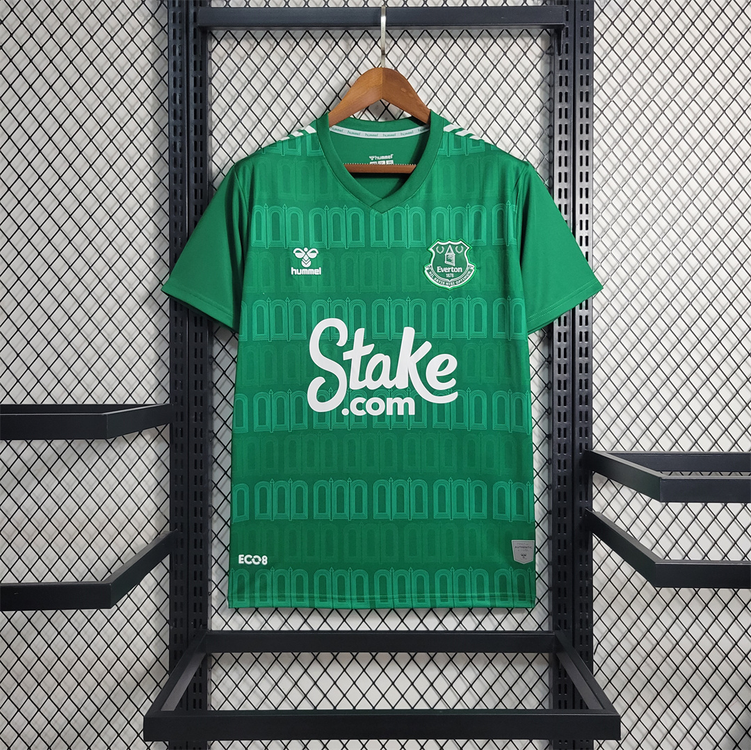 Everton 23-24 Home Goalkeeper Jersey - Fans Version - Unitedfutballjersey
