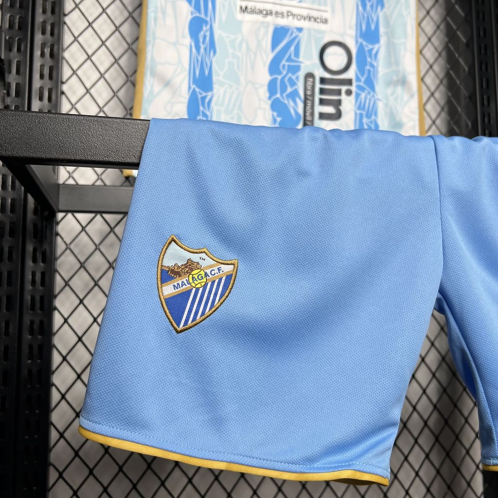 Malaga 24-25 Home Kids Kit - Unitedfutballjersey
