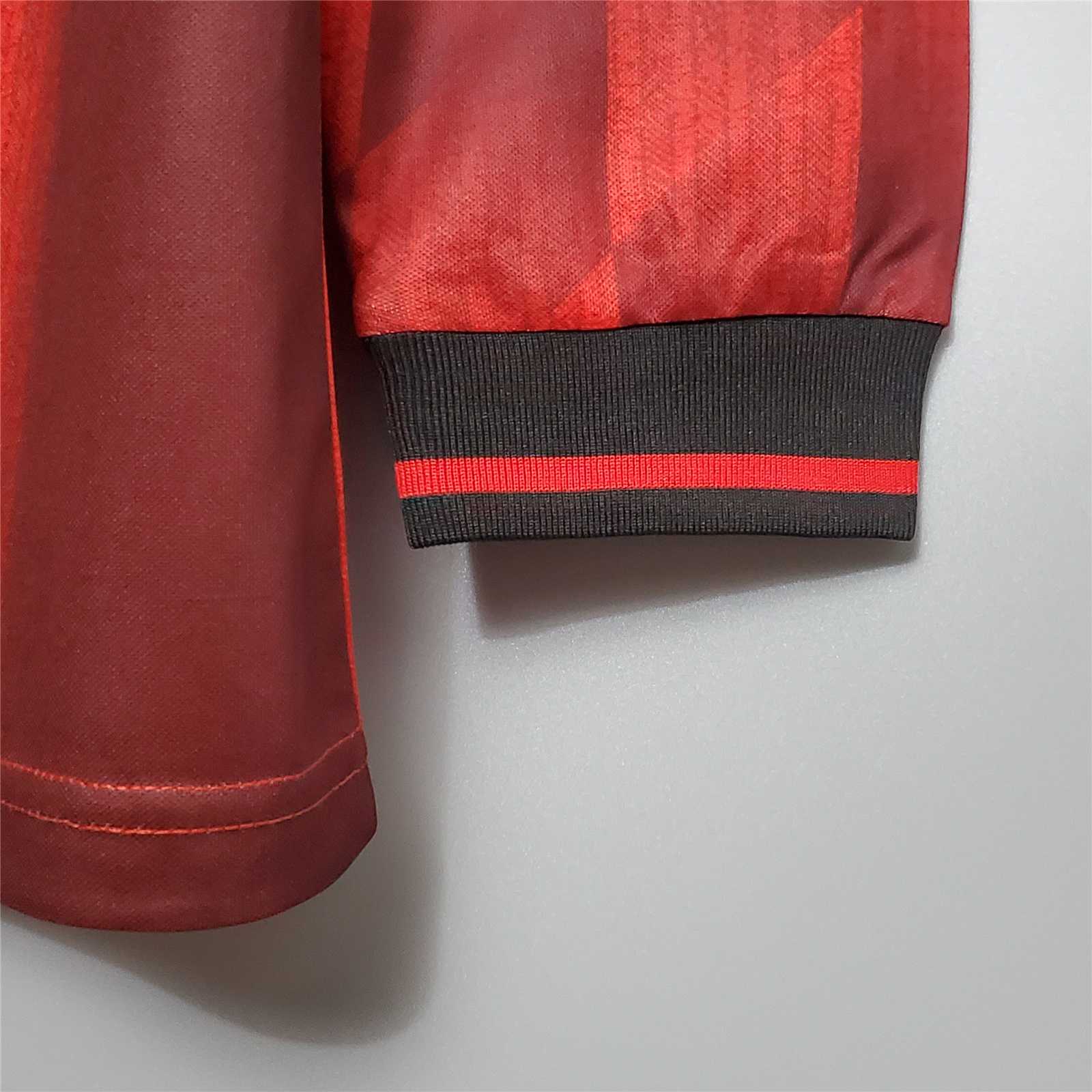 Retro Manchester United 96-97 Home Long Sleeve Jersey - Unitedfutballjersey