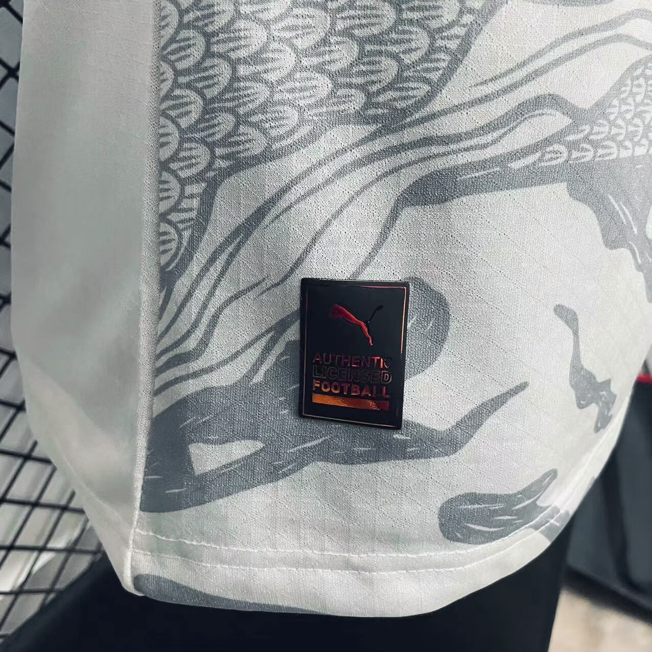 Manchester City 2024 Chinese New Year Pre-match Long Sleeve Jersey - Player Version - Unitedfutballjersey