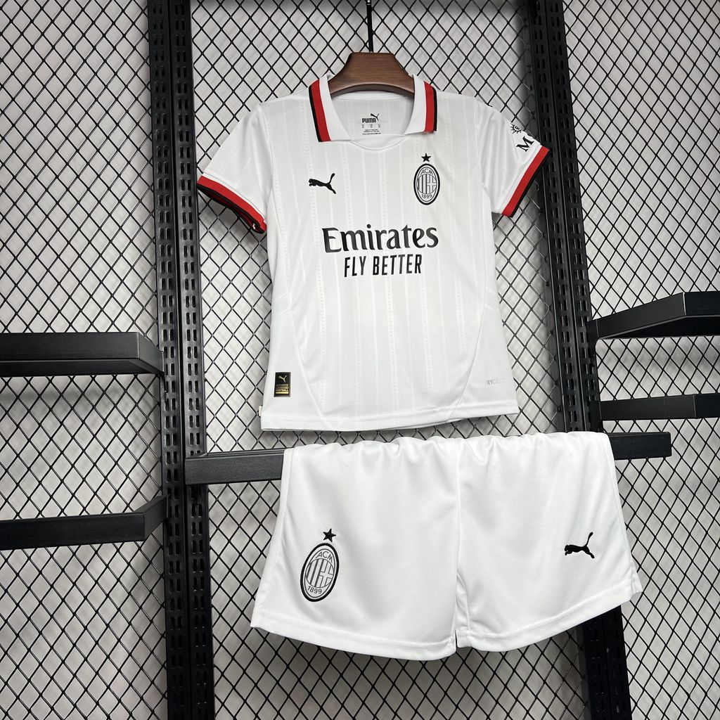 AC Milan 24-25 Away Kids Kit - Unitedfutballjersey