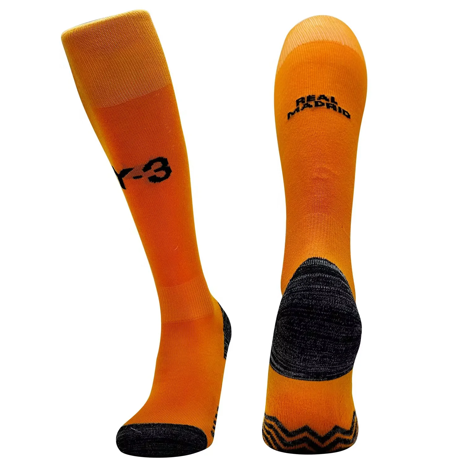 Real Madrid 24-25 Y-3 Socks - Orange - Unitedfutballjersey