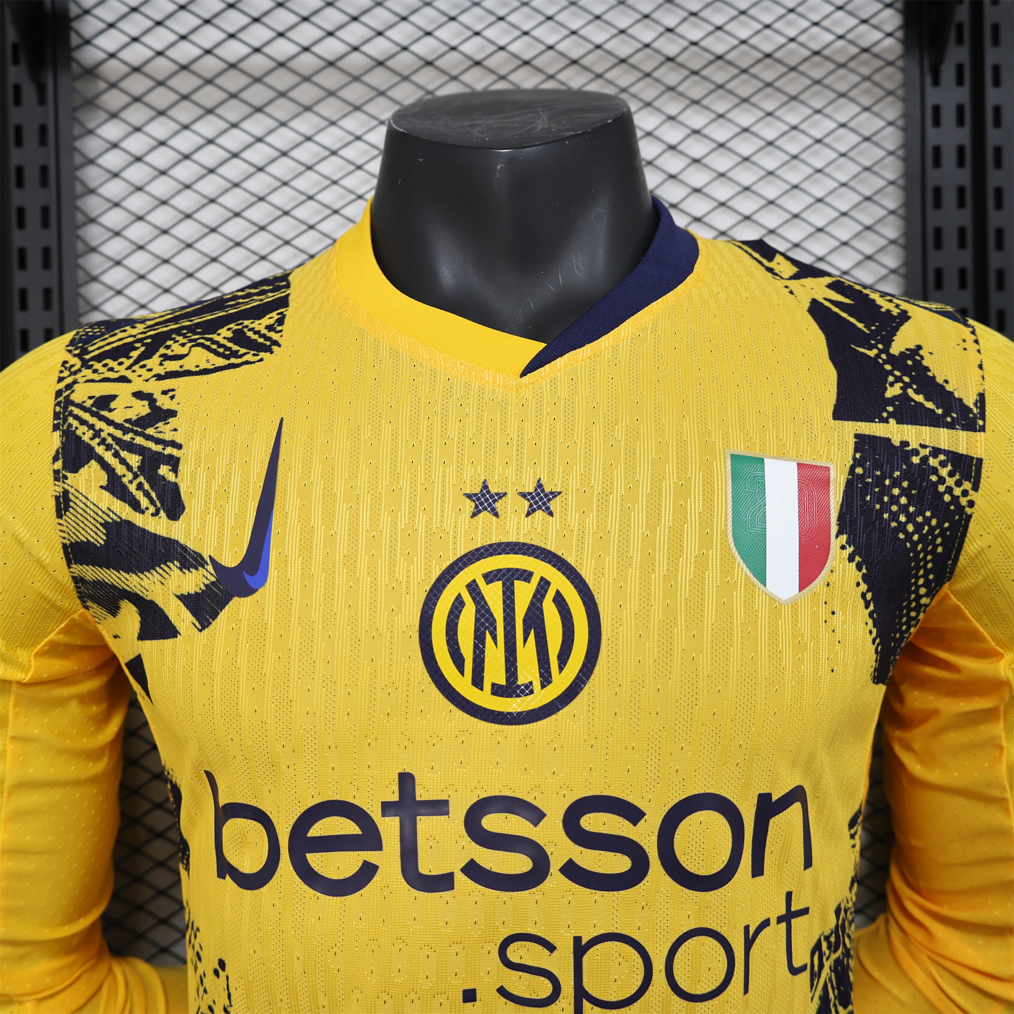Inter Milan 24-25 Third Long Sleeves Jersey - Player Version - Unitedfutballjersey