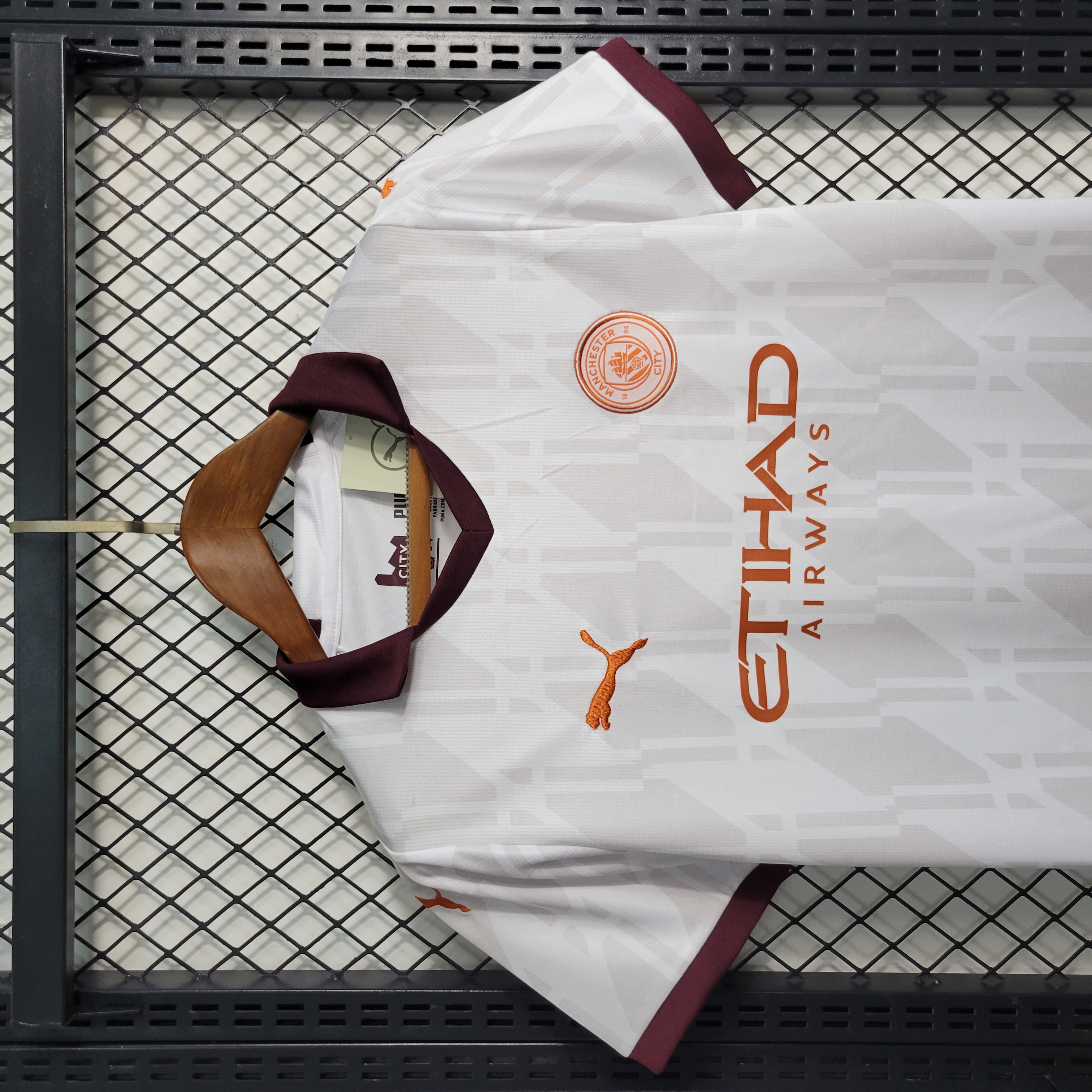 Manchester City 23-24 Away Kids Kit - Unitedfutballjersey