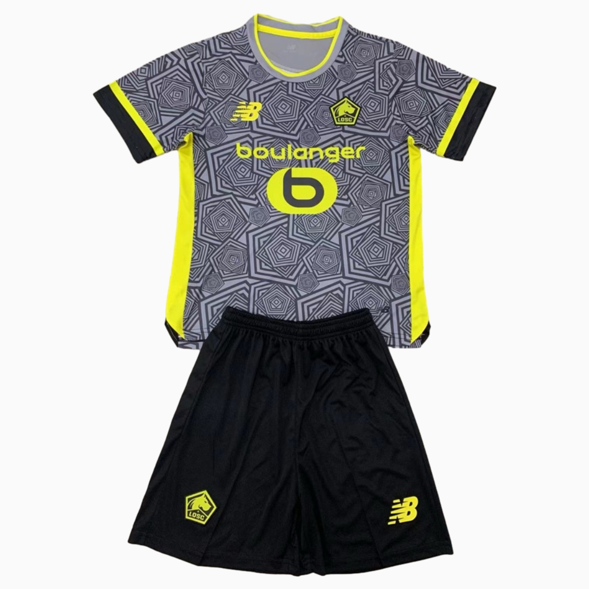 Lille 24-25 Third Men's Adult Jersey Set - Fans Version - Unitedfutballjersey