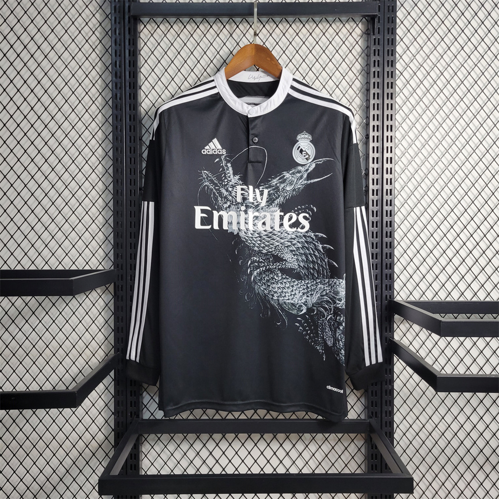 Real Madrid Retro 14-15 Third Away Long Sleeve Jersey - Unitedfutballjersey