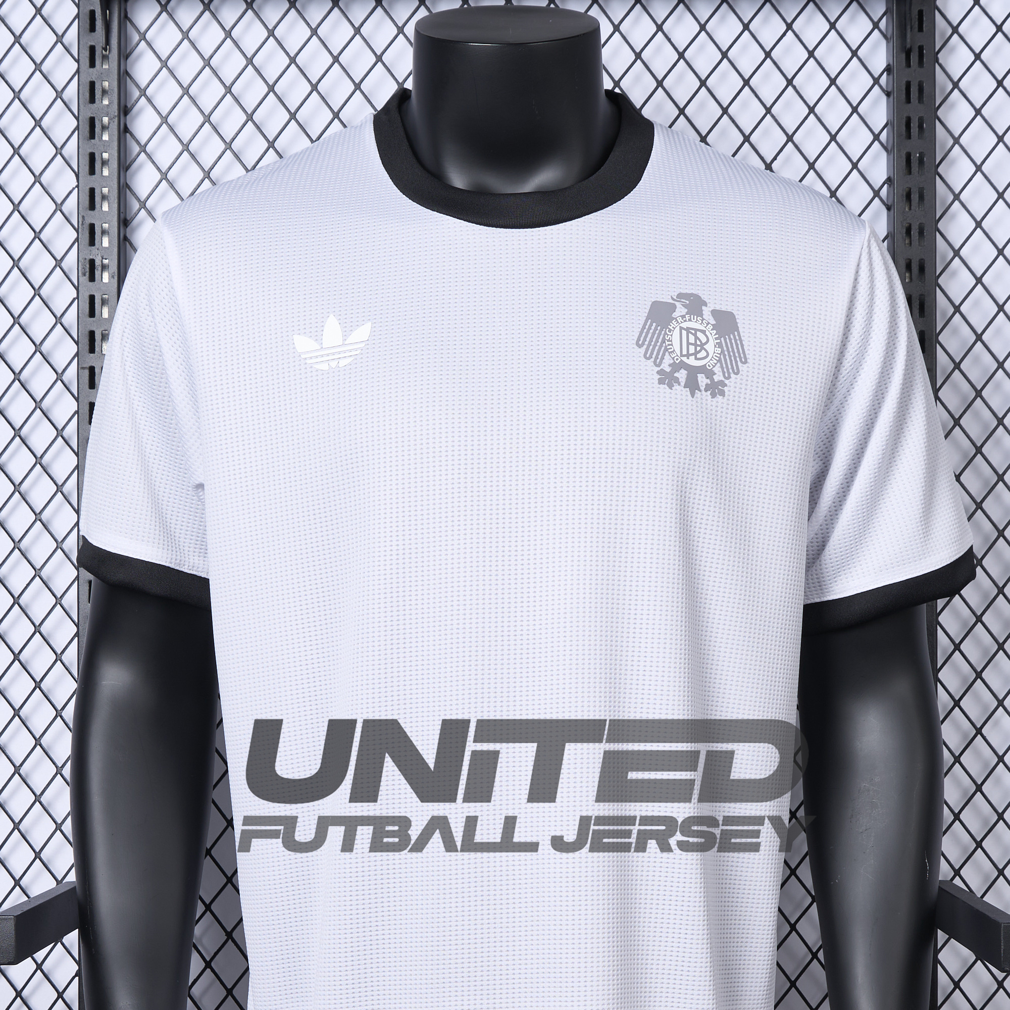 Germany 2025 White Retro Style Jersey - Player Version - Unitedfutballjersey