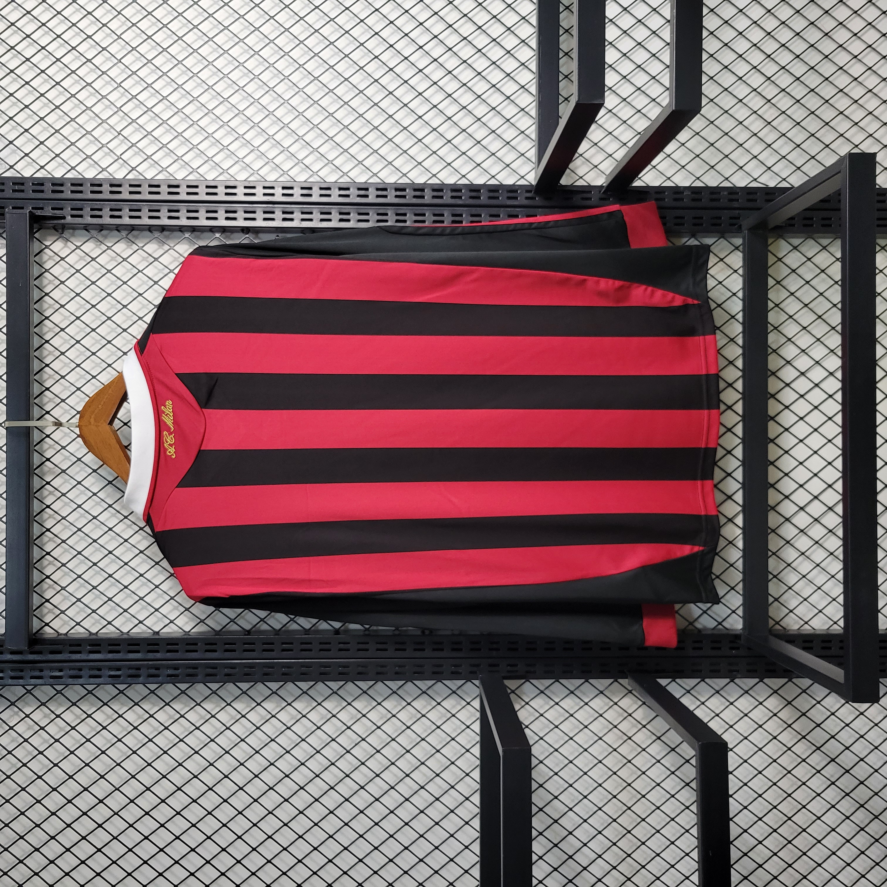 Retro AC Milan 2009-10 Home Stadium Long Sleeve Jersey - Unitedfutballjersey