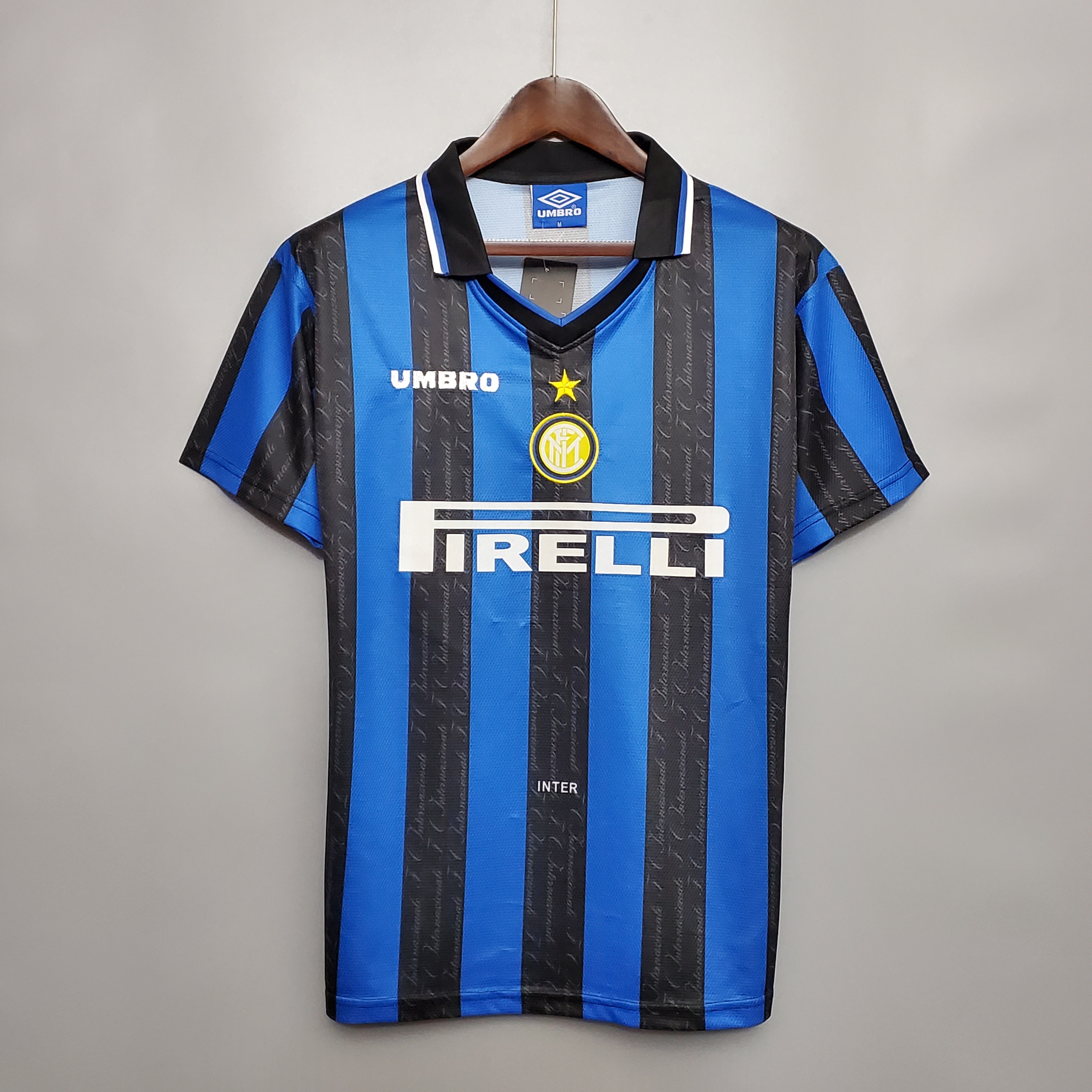 Retro Inter Milan 97-98 Home Stadium Jersey - Unitedfutballjersey