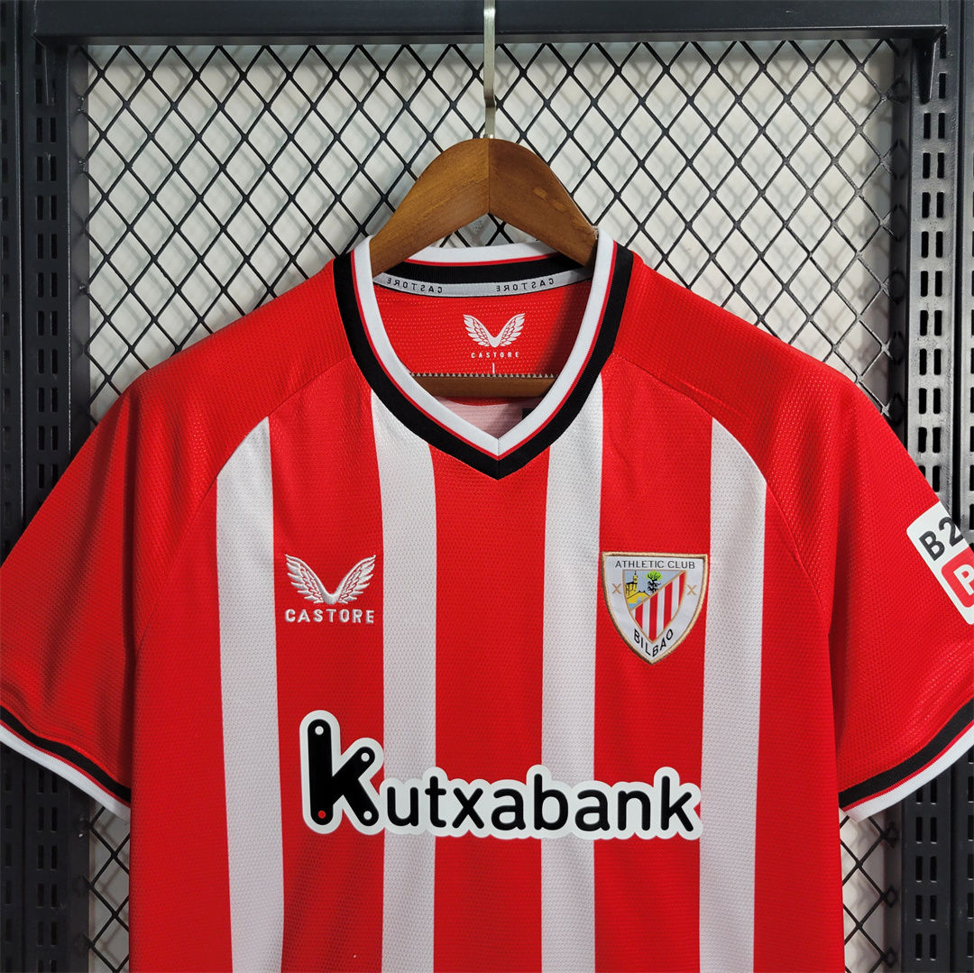 Athletic Bilbao 23-24 Home Stadium Jersey - Fans Version - Unitedfutballjersey