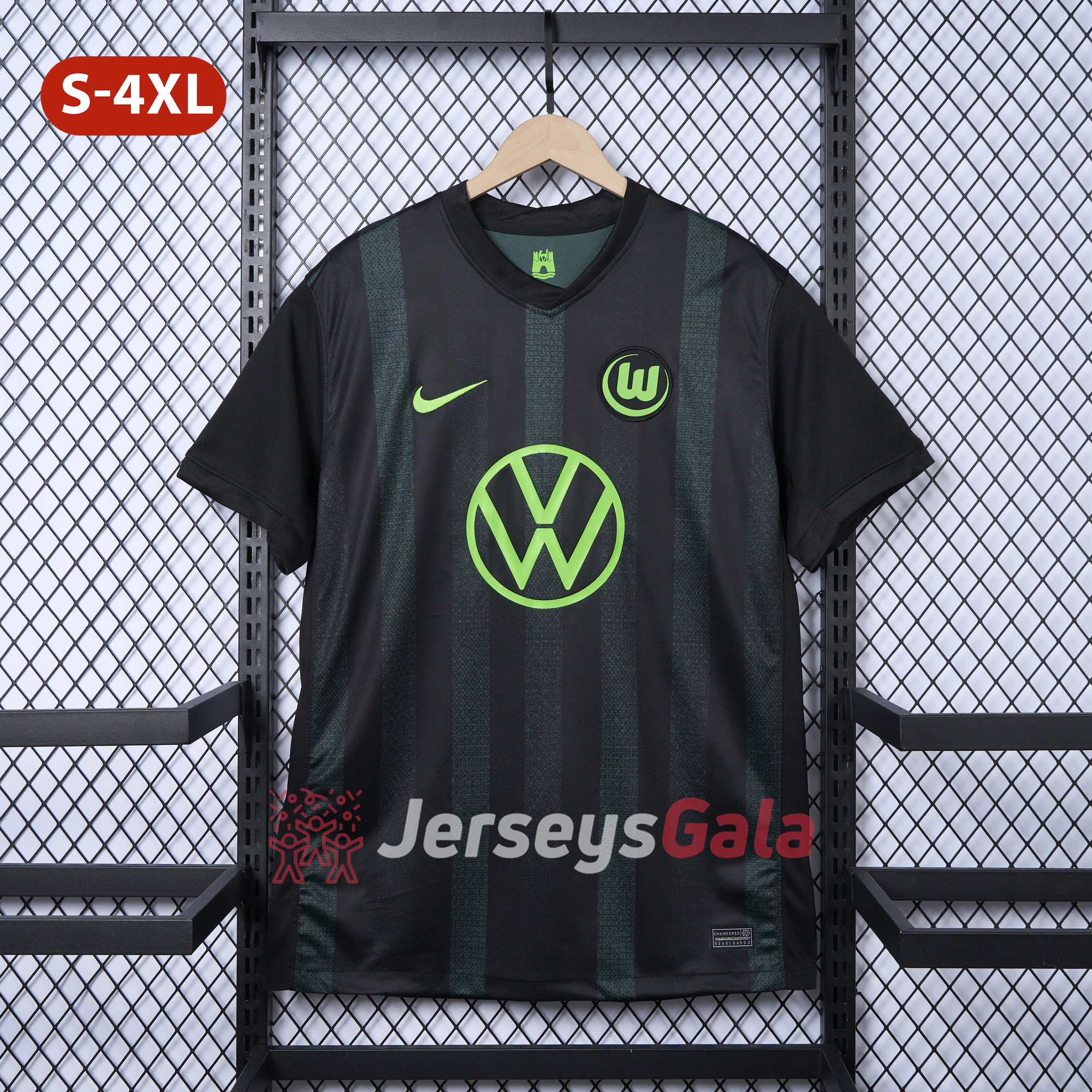 Wolfsburg 24-25 Away Jersey - Fans Version - Unitedfutballjersey