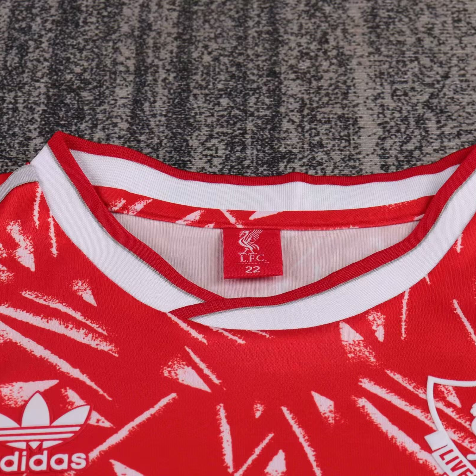 Retro Liver.pool 1989-91 Home Kids Kit - Unitedfutballjersey