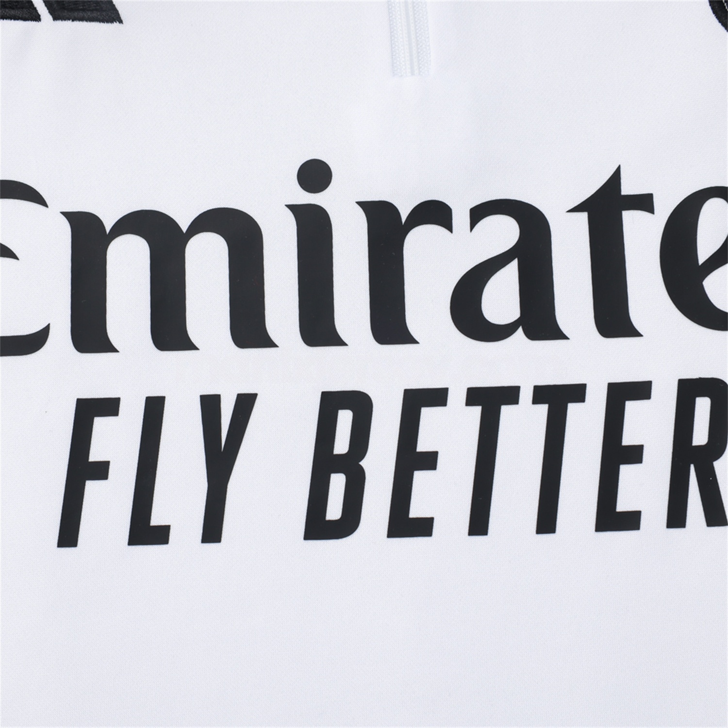 Real Madrid 25-26 Long Sleeve Training Set - White Top and Black Pants - Unitedfutballjersey