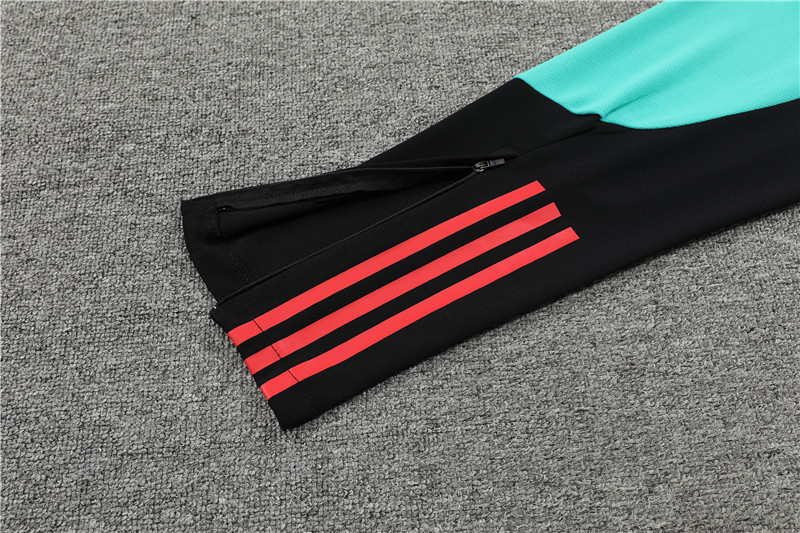 Manchester United 23-24 Long Sleeve Training Set -Green - Unitedfutballjersey