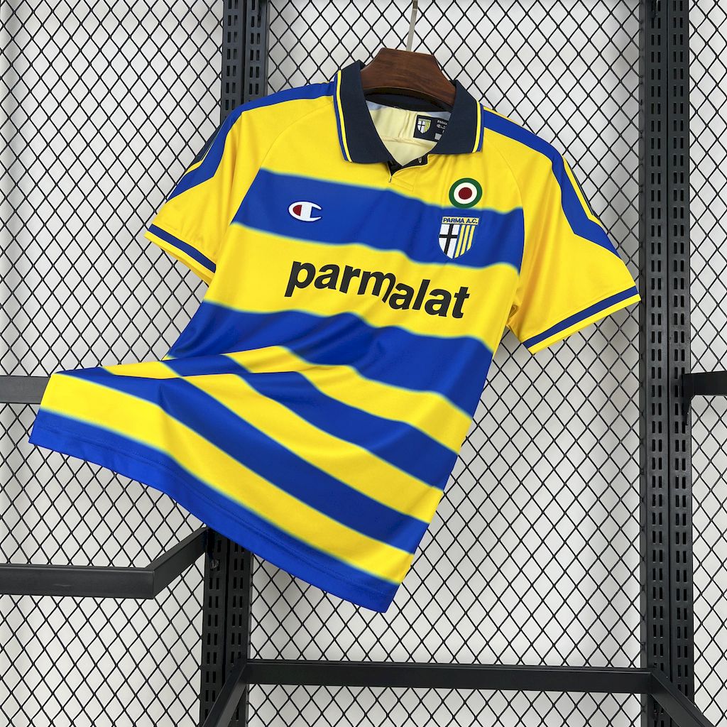 Retro Parma 1999-00 Home Jersey - Fans Version - Unitedfutballjersey