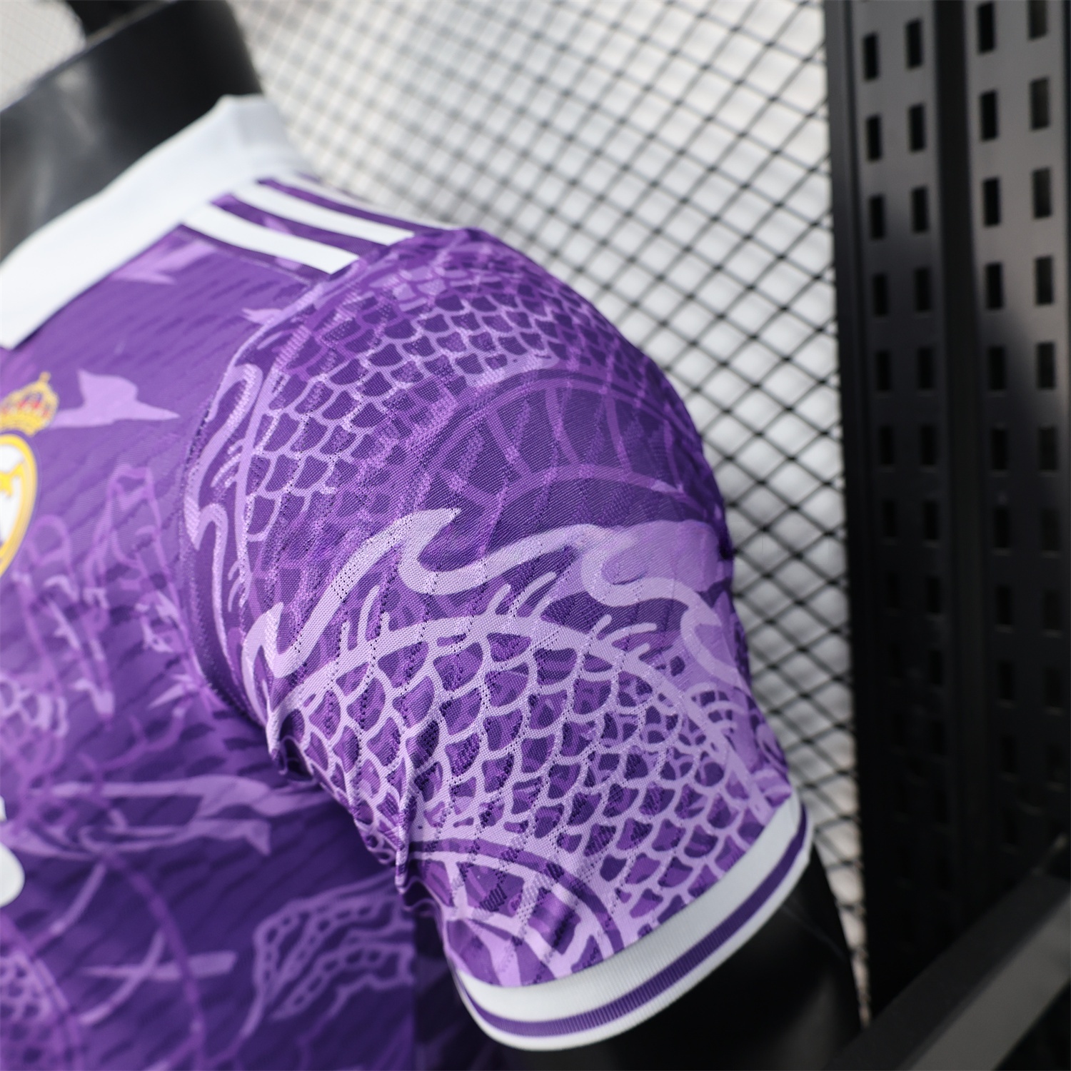 Real Madrid 24-25 Purple Loong POLO Jersey - Player Version - Unitedfutballjersey