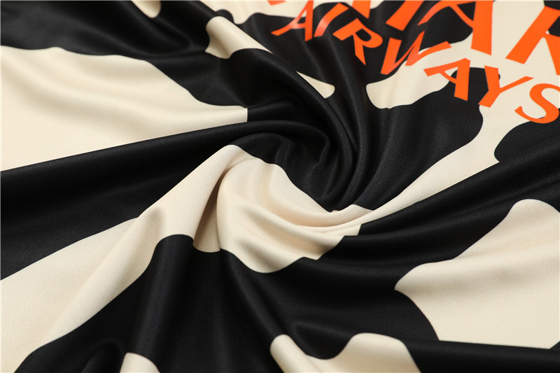 Paris Saint-Germain PSG 23-24 Kids Long Sleeve Training Set Yellow and Black - Unitedfutballjersey