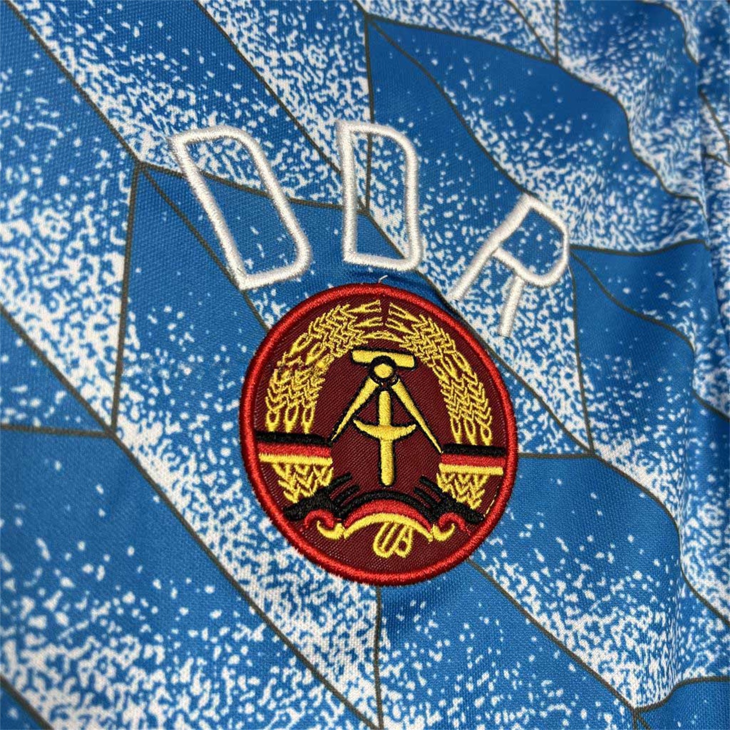 Retro East Germany 1988 Away Long Sleeves Jersey - Unitedfutballjersey