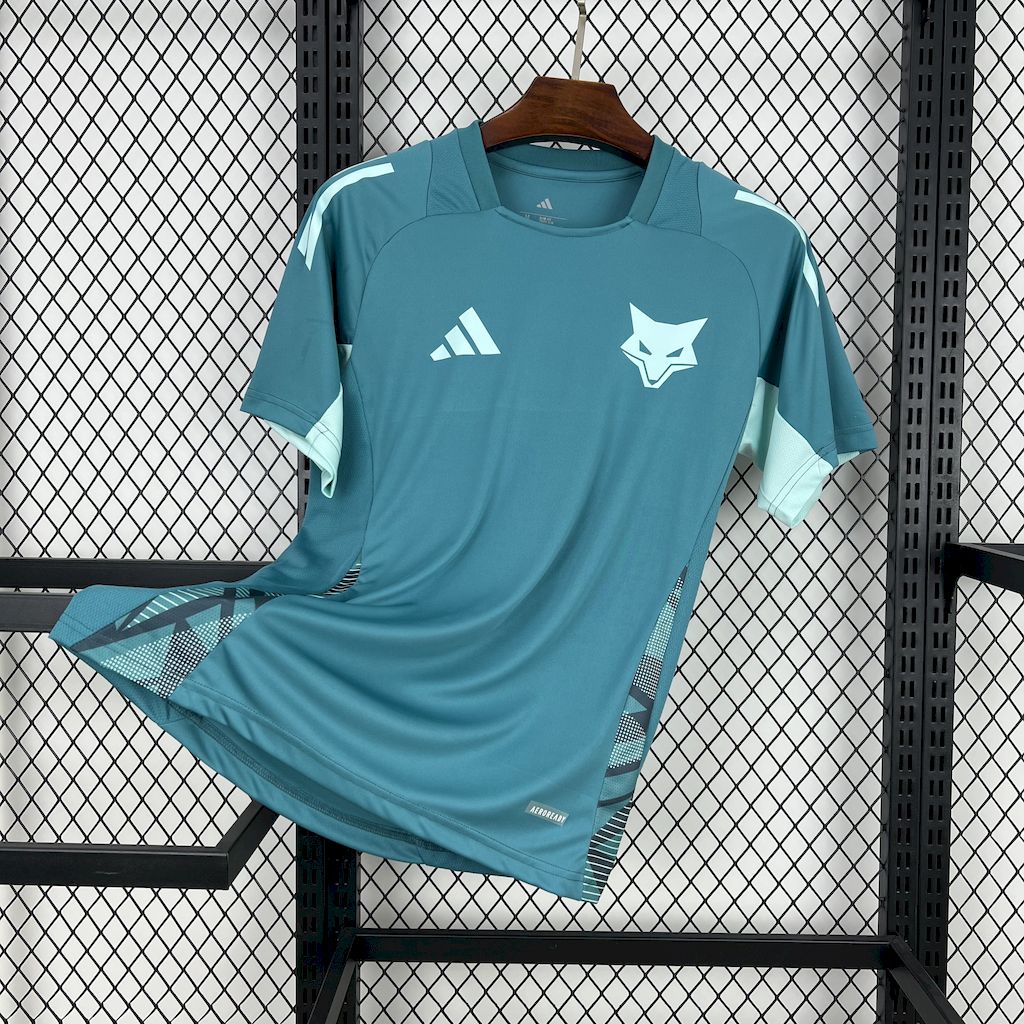 Cruzeiro 2025 Turquoise Training Jersey - Fans Version - Unitedfutballjersey