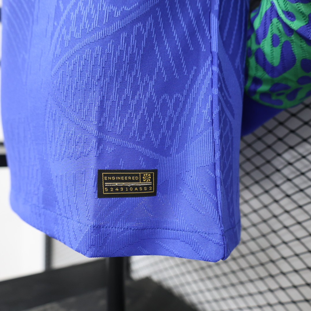 Brazil 22-23 Away Long Sleeve Jersey - Player Version - Unitedfutballjersey