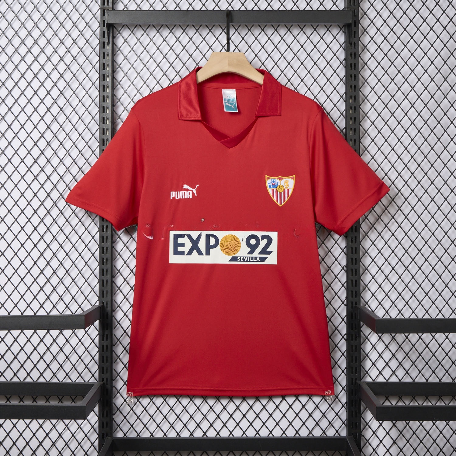 Retro Sevilla FC 1987-90 Away Jersey - Unitedfutballjersey