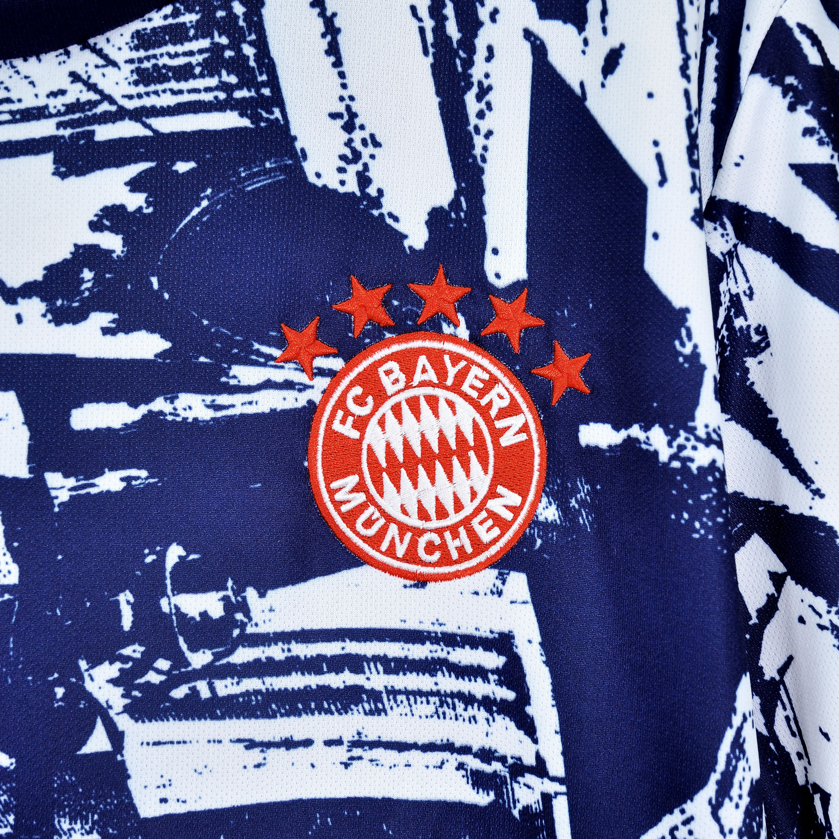 Bayern Munich 23-24 Blue Training Jersey - Fans Version - Unitedfutballjersey
