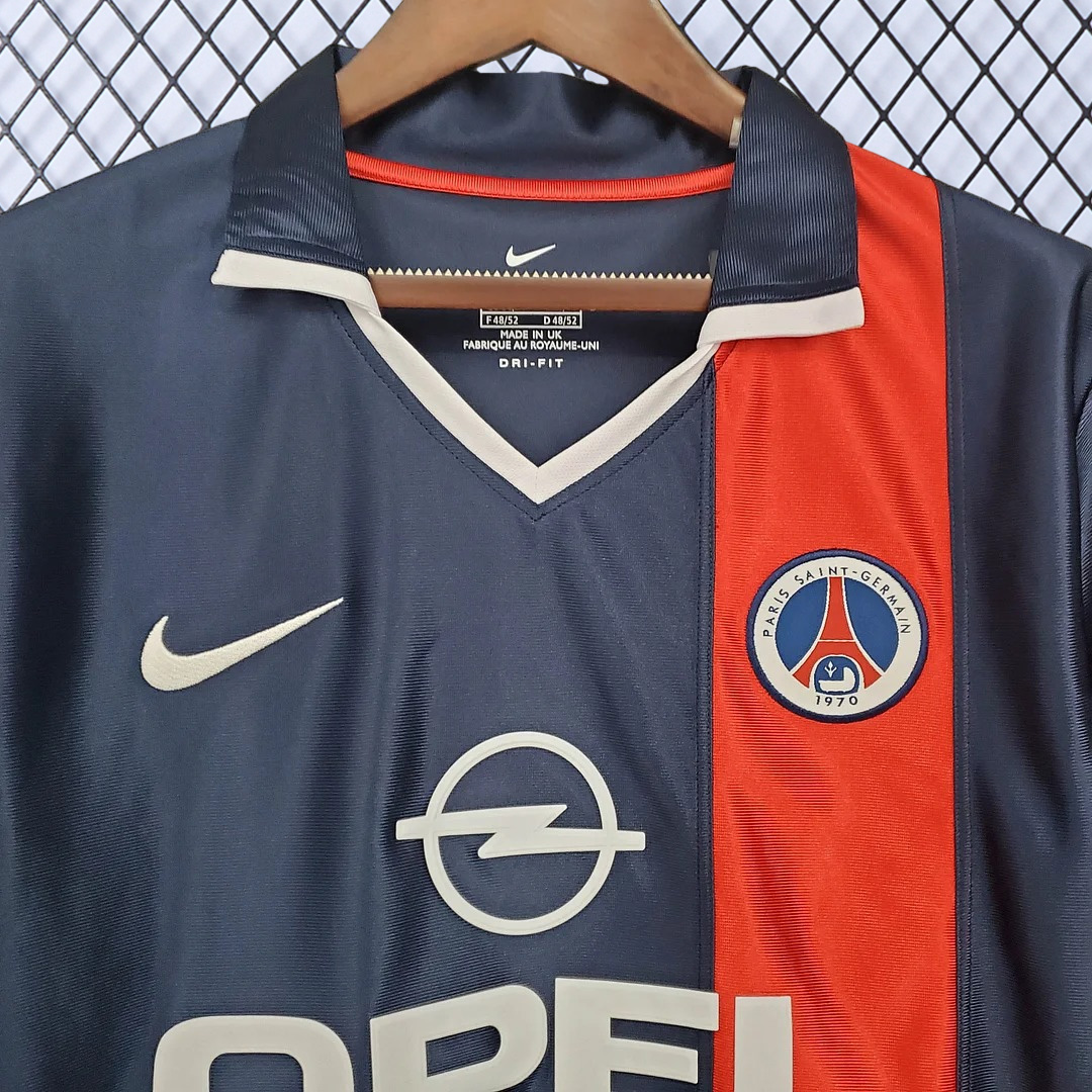 Retro Paris Saint-Germain PSG 2001-02 Home Jersey - Unitedfutballjersey