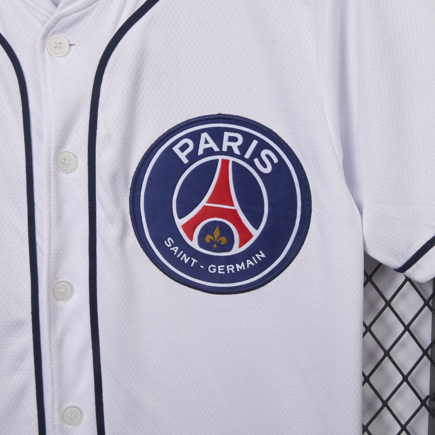 Paris Saint-Germain PSG 25-26 White Limited Baseball Jersey - Unitedfutballjersey