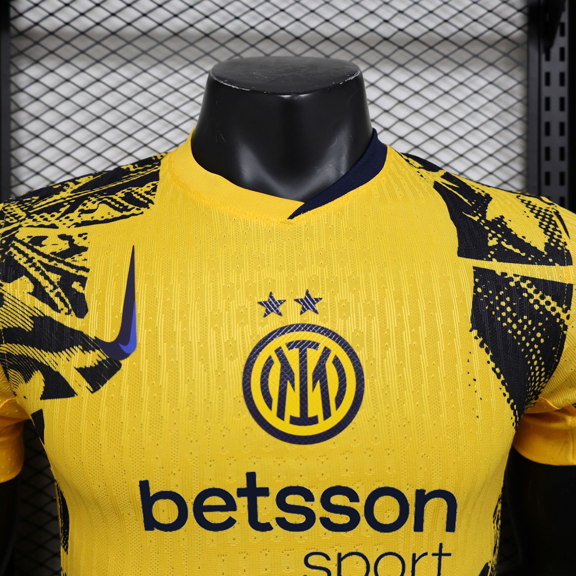 Inter Milan 24-25 Third Jersey With Chest Advertisement - Player Version - Unitedfutballjersey