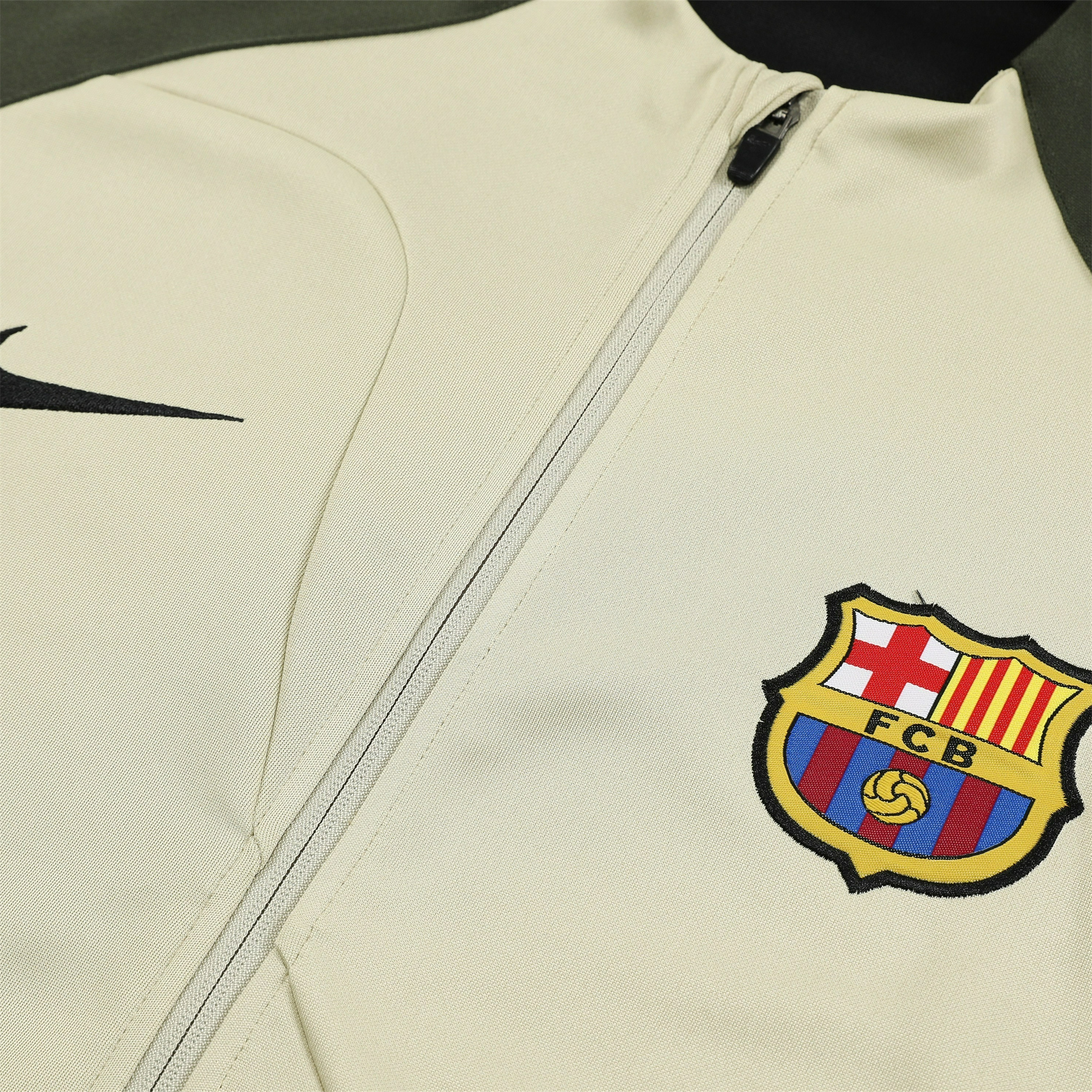 B.A.R.S.A 23-24 Jacket Training Tracksuit Yellow - Unitedfutballjersey